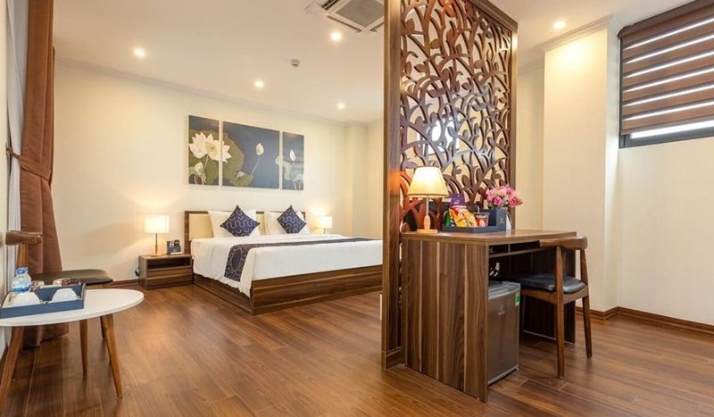 Serviced apartment with 02 beds 