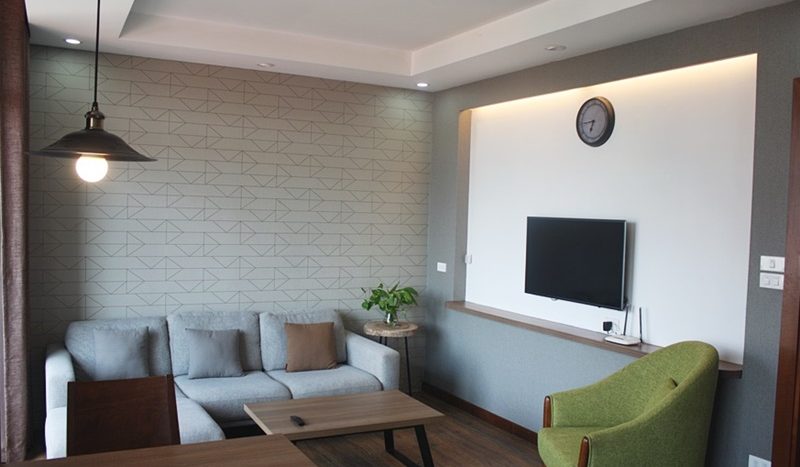 Seviced apartment with fully furnished 