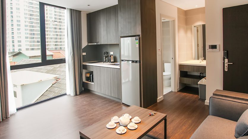 Bright apartment for rent in Tay Ho