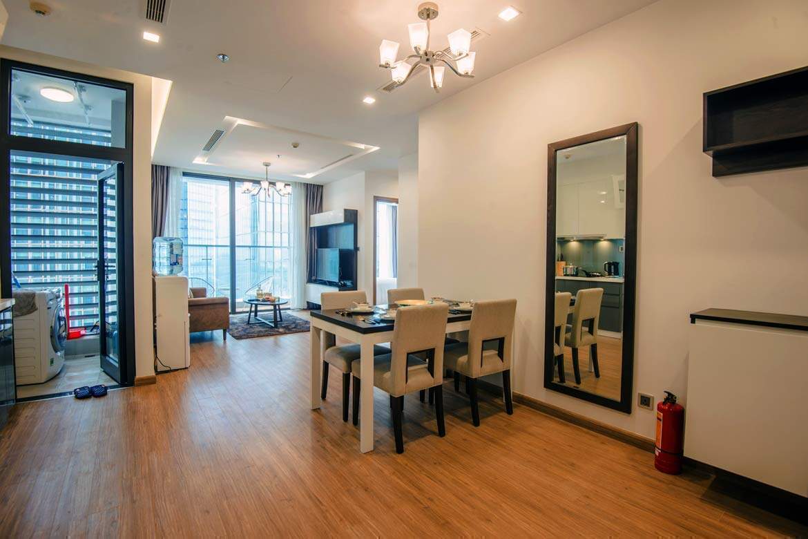 Open living space 2 Bedroom Apartment 