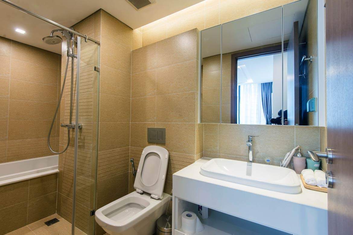 Open living space 2 Bedroom Apartment 